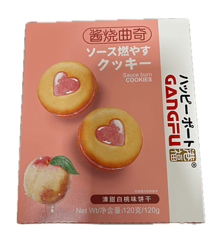 BISCOITO COOKIE SABOR DE PÊSSEGO