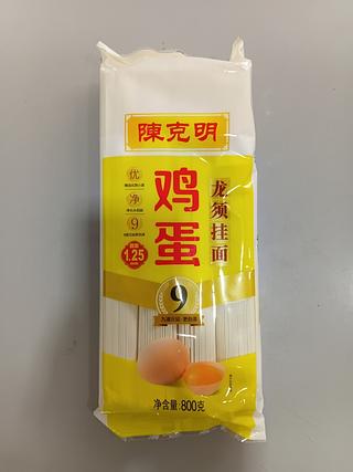 陈克明鸡蛋龙须挂面 800G