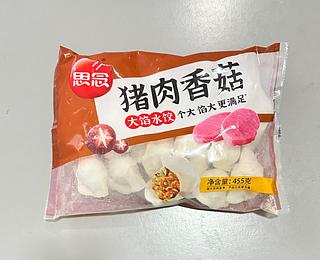 思念455g大馅猪肉香菇水饺