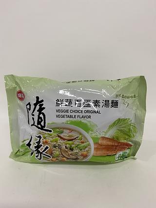 随缘鲜蔬百汇素泡面80g