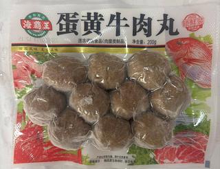 蛋黄牛肉丸 200g