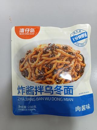 炸酱拌乌冬面1人份 230G