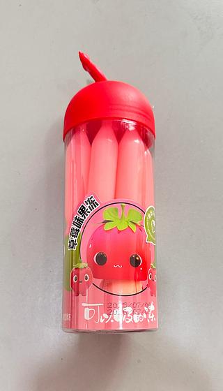 可以吸的凍草莓味果凍 416G