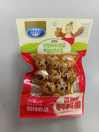 贤哥鹌鹑蛋-香辣味 80G
