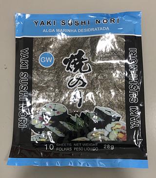 海苔片 10 FOLHAS
