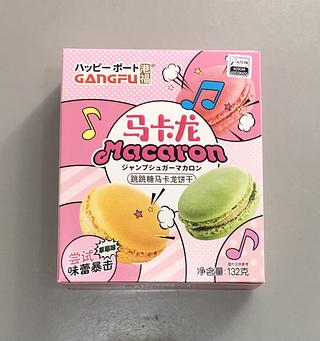 馬卡龍餅乾草莓味 132G