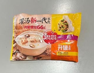 思念455g灌汤新一代三鲜水饺