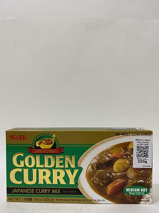 日本S&B咖喱块（中辣）220g