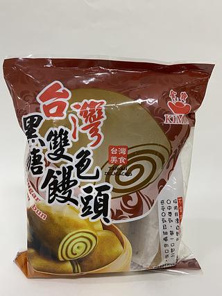 金宝黑糖双色馒头420g