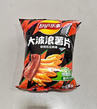 烤肉味大波浪薯片 70G