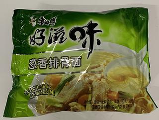 康師傅蔥香排骨麵91g
