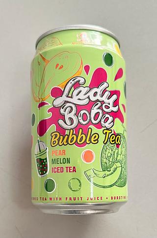 哈密瓜,水梨 爆爆珠果汁