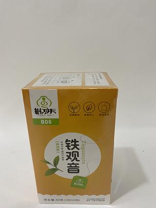 斟功夫铁观音茶包40g