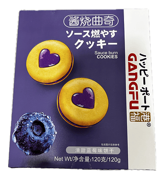 BISCOITO COOKIE SABOR DE MIRTILO