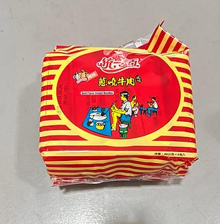 統一蔥燒牛肉麵 C/ 5 PCS