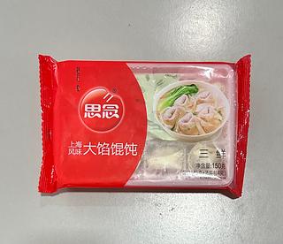 思念150g上海风味大馅馄饨三鲜