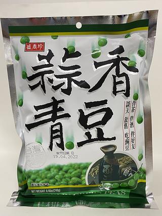 盛香珍蒜香青豆240g