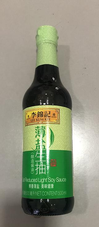 李錦記 簿鹽生抽 500ML