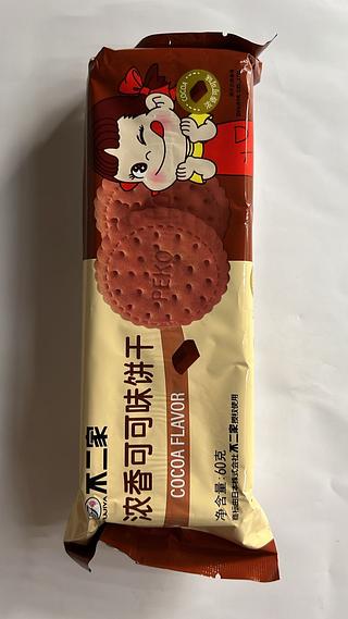 饼干 浓香可可味 60G