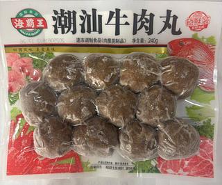 锁鲜装潮汕牛肉丸 240g