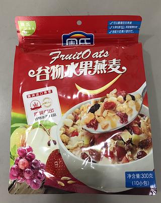 周氏谷物水果燕麥 300G