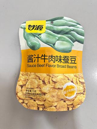 甘源酱汁牛肉味 蚕豆 75G