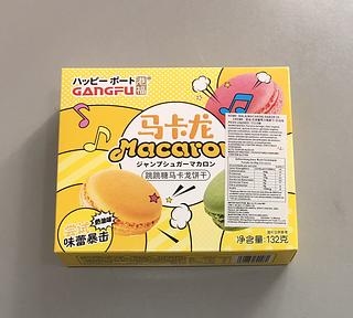 馬卡龍餅乾奶油味 132G