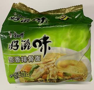 康師傅蔥香排骨麵91g*5