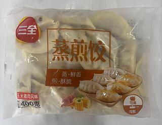 三全玉米猪肉蒸煎饺(韩式熟皮)1*400g