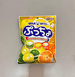 悠哈 普超柑橘味 什锦软糖 90G