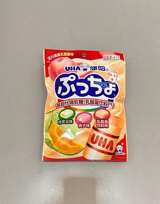 悠哈 普超乳酸菌饮料味什锦软糖 90G