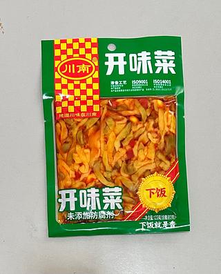 川南-袋装 爽口开味菜 123G