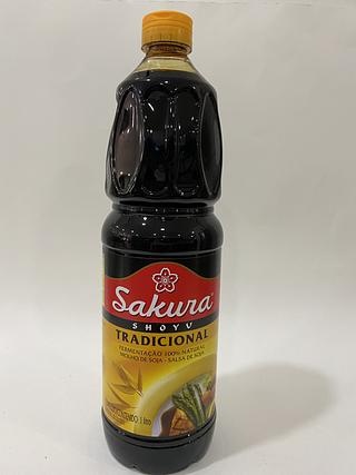 日本SAKURA酱油1L