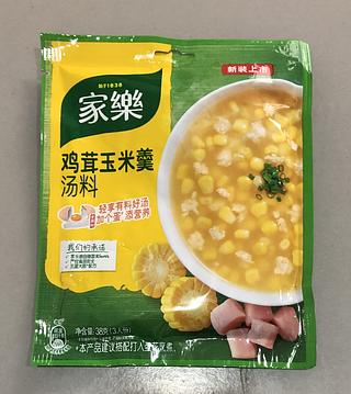 家樂鸡茸玉米汤料 38G