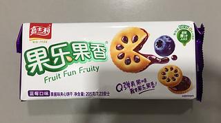 果樂果香 藍莓 夾心餅 205G