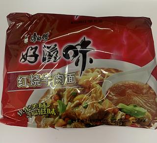 康師傅紅燒牛肉麵93g*5包