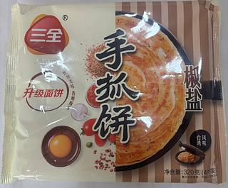 三全椒盐手抓饼1*320克