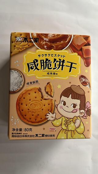 咸脆饼干 咸焦糖 80G