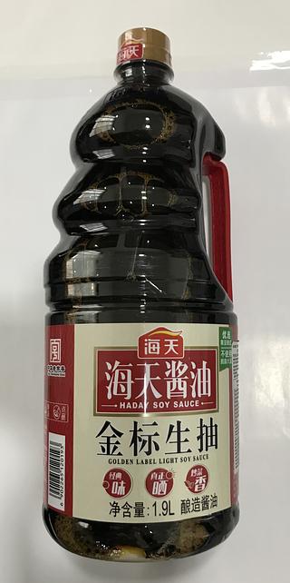 海天金標生抽1,9L