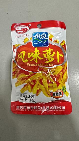 袋装香辣萝卜 80G