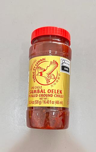 美味辣椒碎 SAMBAL OELEK 520G