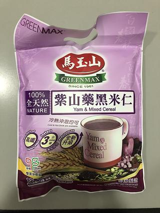 馬玉山紫山藥黑米 360G