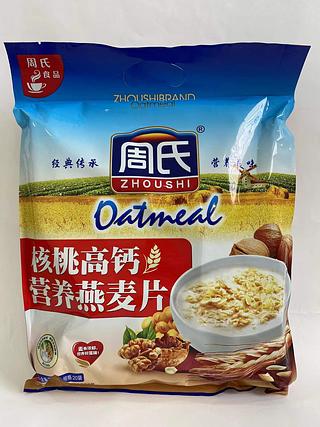 周氏核桃高钙营养燕麦片700g