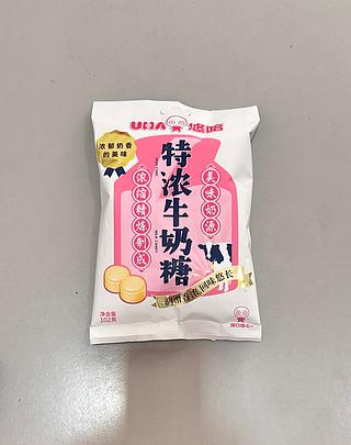 悠哈特浓 牛奶糖 102G