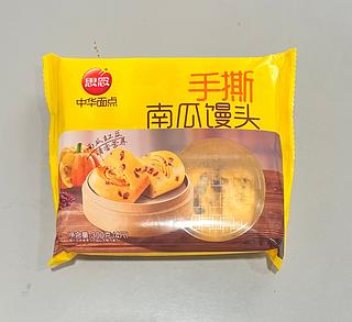 思念300g中华面点手撕南瓜馒头